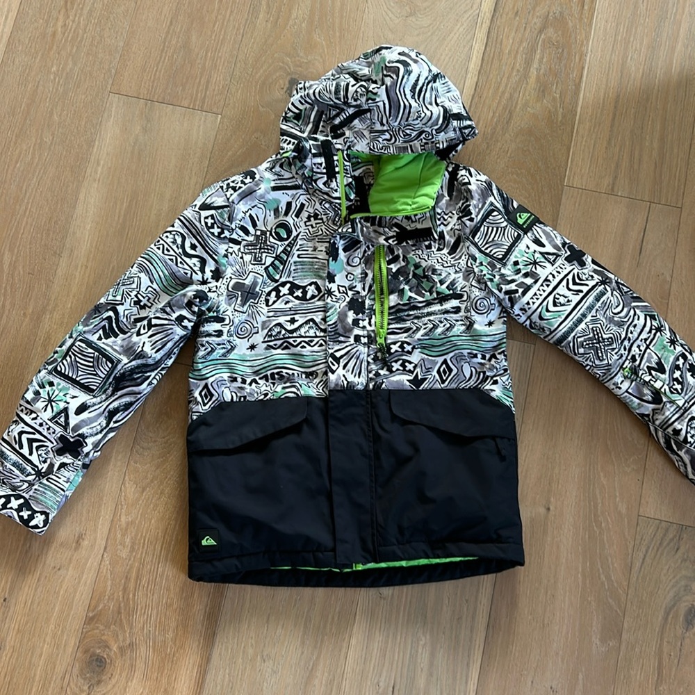 Boys Quicksilver Ski/Snowboard Jacket Sz. 14/L